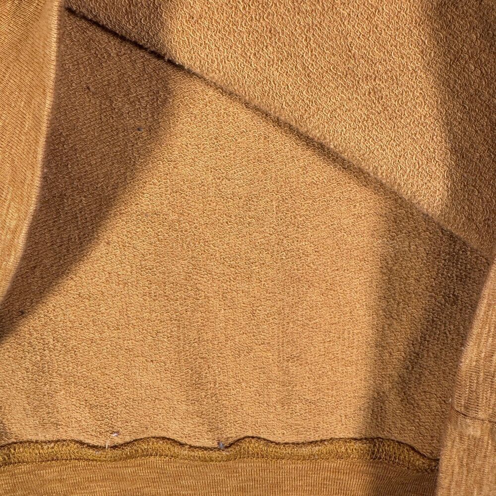 John Elliott Sweatshirt Womens Size 3 Orange Gold Crewneck Pullover Long Sleeve - Picture 6 of 10